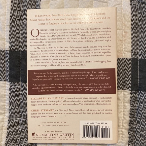 MY story by Elizabeth smart paperback reading book with Chris Stewart - Picture 4 of 8